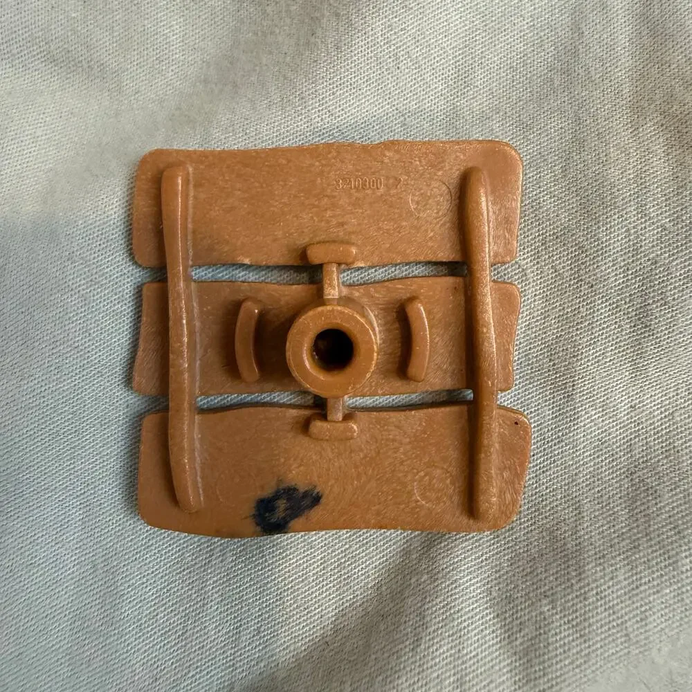 Playmobil Light Brown Barrel Table Board Cover Replacement Piece Part